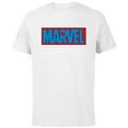 thumbnail image 1 of Marvel Logo Spider-Man Webs - Short Sleeve Cotton T-Shirt for Adults - Customized-White, 1 of 5