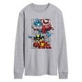 thumbnail image 1 of Marvel - Logo Stack - Men's Long Sleeve Graphic T-Shirt, 1 of 5