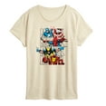 thumbnail image 1 of Marvel - Logo Stack - Women's Short Sleeve Graphic T-Shirt, 1 of 5