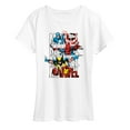 thumbnail image 1 of Marvel - Logo Stack - Women's Short Sleeve Graphic T-Shirt, 1 of 5