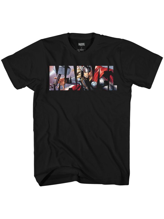 Logo Thor Avengers Super Hero Adult Graphic Men's T-Shirt