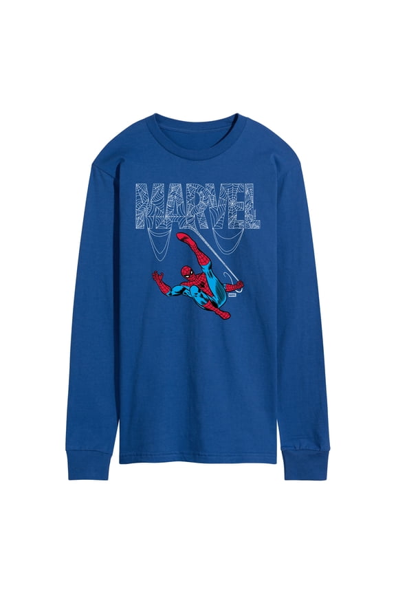 - Logo Web Spider-Man - Men's Long Sleeve Graphic T-Shirt