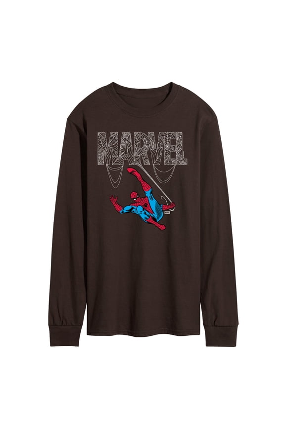 - Logo Web Spider-Man - Men's Long Sleeve Graphic T-Shirt