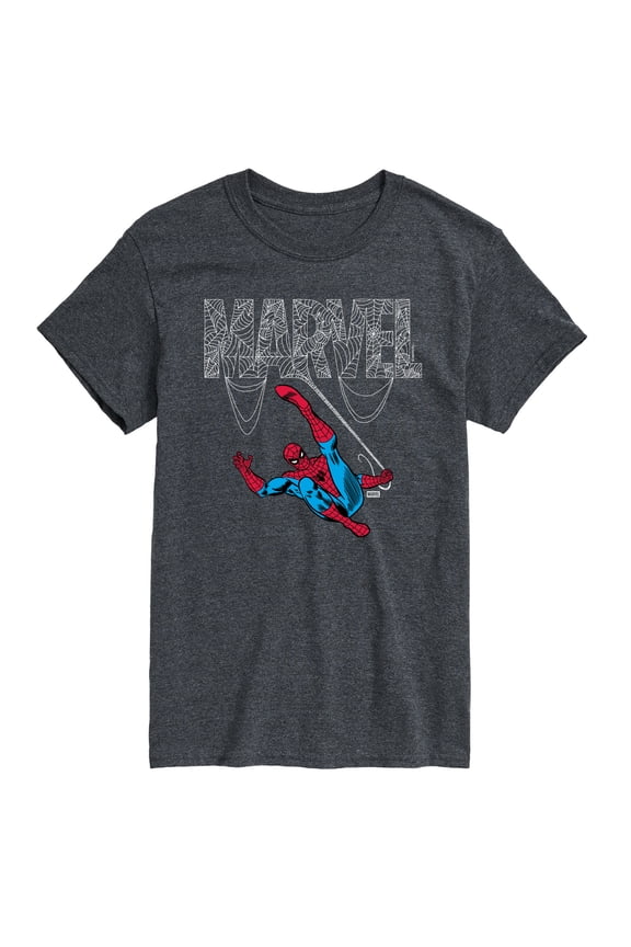 - Logo Web Spider-Man - Men's Short Sleeve Graphic T-Shirt