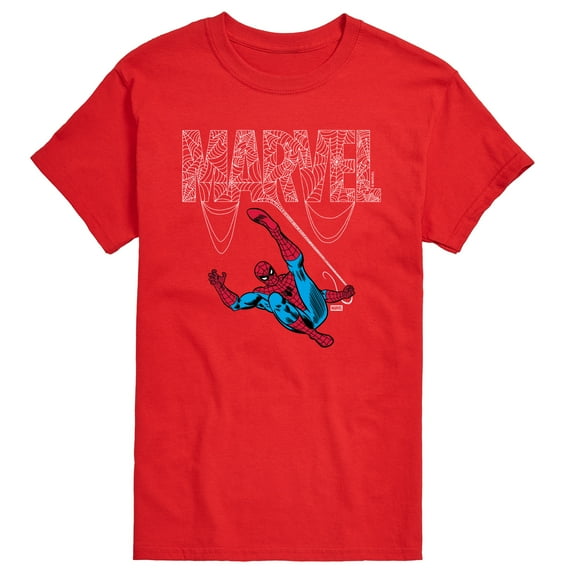 Marvel - Logo Web Spider-Man - Men's Short Sleeve Graphic T-Shirt