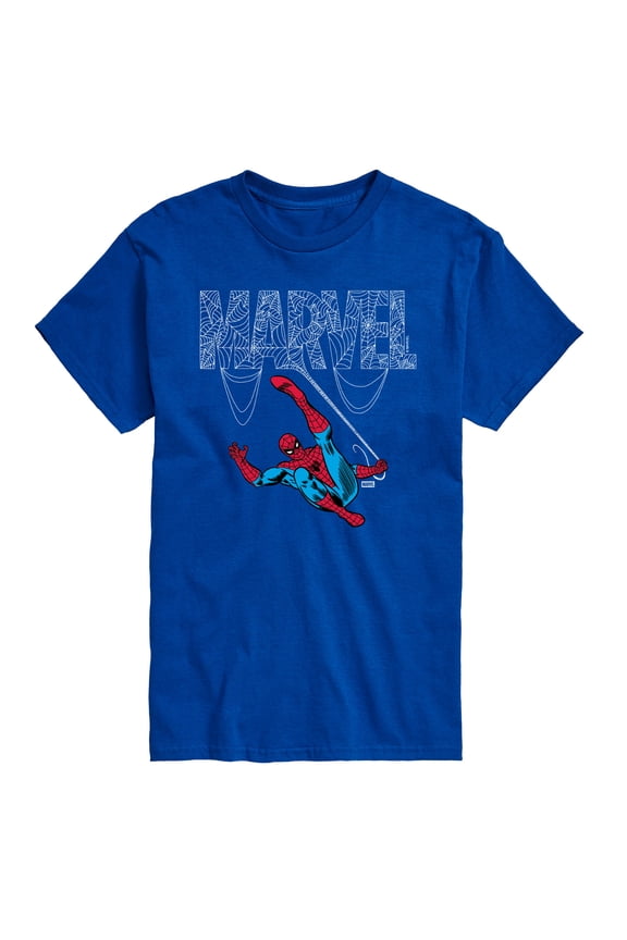 - Logo Web Spider-Man - Men's Short Sleeve Graphic T-Shirt