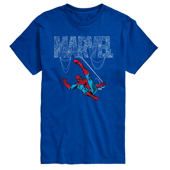 Marvel - Logo Web Spider-Man - Men's Short Sleeve Graphic T-Shirt