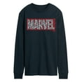 thumbnail image 1 of Marvel - Logo Word Fill - Men's Long Sleeve Graphic T-Shirt, 1 of 5