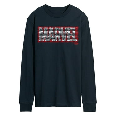 Marvel - Logo Word Fill - Men's Long Sleeve Graphic T-Shirt