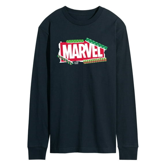 Marvel - Logo Paper - Men's Long Sleeve Graphic T-Shirt