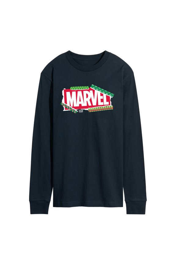 - Logo Paper - Men's Long Sleeve Graphic T-Shirt