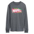 thumbnail image 1 of Marvel - Logo Paper - Men's Long Sleeve Graphic T-Shirt, 1 of 4
