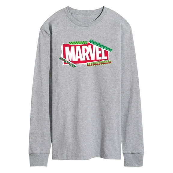 Marvel - Logo Paper - Men's Long Sleeve Graphic T-Shirt