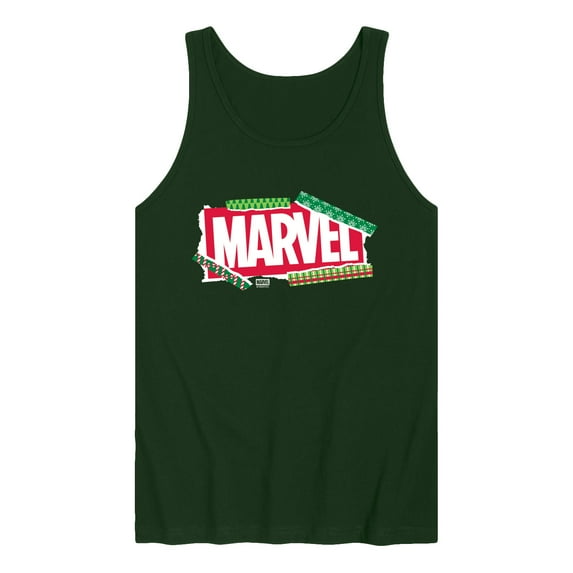 Marvel - Logo Wrapping Paper - Men's Sleeveless Graphic Tank