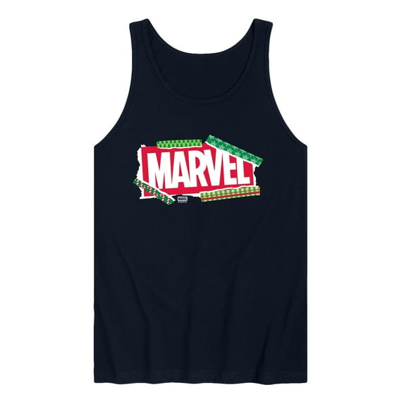 Marvel - Logo Wrapping Paper - Men's Sleeveless Graphic Tank
