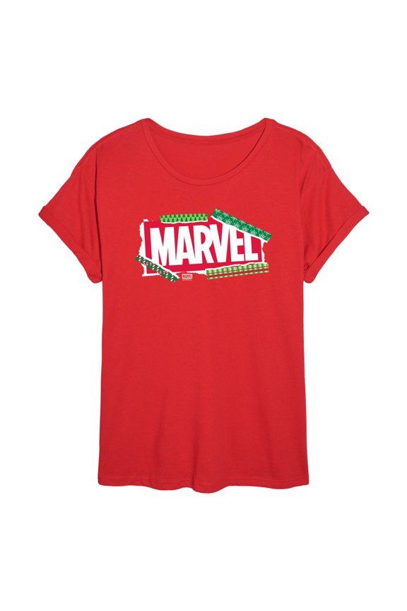 - Logo Wrapping Paper - Women's Oversized Graphic T-Shirt