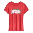 thumbnail image 1 of Marvel - Logo Paper - Women's Short Sleeve Graphic T-Shirt, 1 of 4