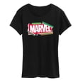 thumbnail image 1 of Marvel - Logo Paper - Women's Short Sleeve Graphic T-Shirt, 1 of 4