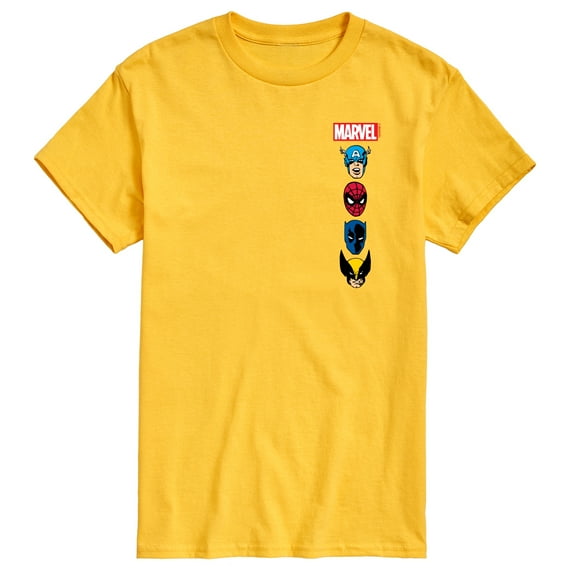 Marvel - Logos - Men's Short Sleeve Graphic Tee