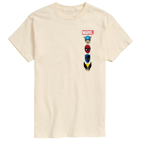 Marvel - Logos - Men's Short Sleeve Graphic Tee
