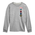 thumbnail image 1 of Marvel - Logos - Toddler And Youth Long Sleeve Graphic T-Shirt, 1 of 5