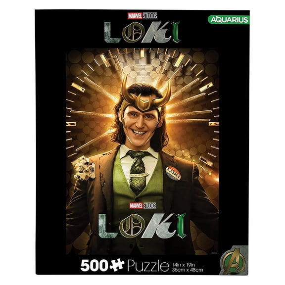 Marvel Loki 500 Piece Jigsaw Puzzle