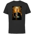 thumbnail image 1 of Marvel Loki Agent Mobius Disney+ Series Poster - Short Sleeve Cotton T-Shirt for Adults - Customized-Black, 1 of 5