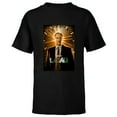 thumbnail image 1 of Marvel Loki Agent Mobius Disney+ Series Poster - Short Sleeve T-Shirt for Kids - Customized-Black, 1 of 5