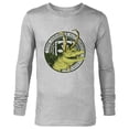 thumbnail image 1 of Marvel Loki Alligator Loki TVA - Long Sleeve T-Shirt for Men - Customized-Athletic Heather, 1 of 5