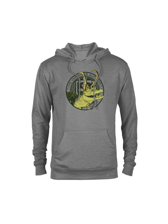 Loki Alligator Loki TVA - Pullover Hoodie for Adults - Customized-Graphite Heather