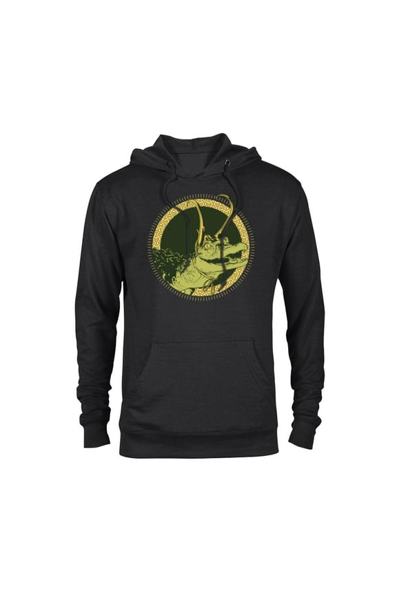 Loki Alligator Loki Variant Identified - Pullover Hoodie for Adults – Customized-Black