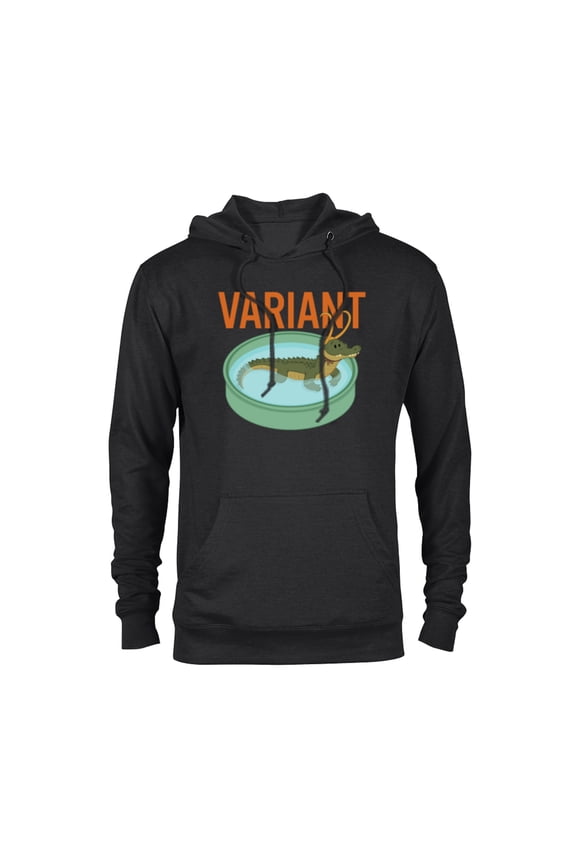 Loki Alligator Loki Variant Kiddie Pool - Pullover Hoodie for Adults – Customized-Black