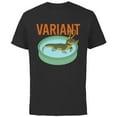 thumbnail image 1 of Marvel Loki Alligator Loki Variant Kiddie Pool - Short Sleeve Cotton T-Shirt for Adults - Customized-Black, 1 of 5