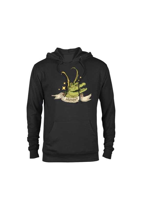 Loki Alligator Loki Variant Stars - Pullover Hoodie for Adults – Customized-Black