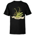 thumbnail image 1 of Marvel Loki Alligator Loki Variant Stars - Short Sleeve T-Shirt for Kids – Customized-Black, 1 of 5