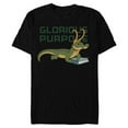 thumbnail image 1 of Marvel Loki Alligator Loki and Book Glorious Purpose - Short Sleeve Blended T-Shirt for Adults – Customized-Black, 1 of 5