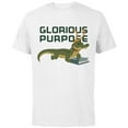 thumbnail image 1 of Marvel Loki Alligator Loki and Book Glorious Purpose - Short Sleeve Cotton T-Shirt for Adults - Customized-White, 1 of 5