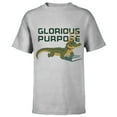 thumbnail image 1 of Marvel Loki Alligator Loki and Book Glorious Purpose - Short Sleeve T-Shirt for Kids – Customized-Athletic Heather, 1 of 5