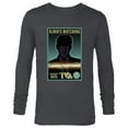 thumbnail image 1 of Marvel Loki Always Watching TVA Poster Retro - Long Sleeve T-Shirt for Men - Customized-Charcoal Heather, 1 of 5