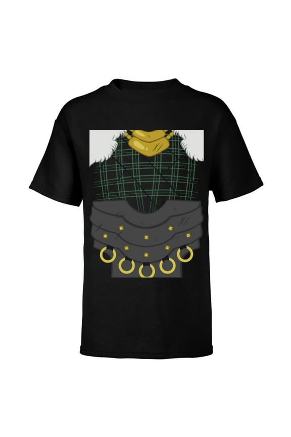 Loki Boastful Loki Costume - Short Sleeve T-Shirt for Kids – Customized-Black