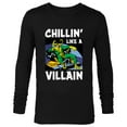 thumbnail image 1 of Marvel Loki Chillin' Like a Villain - Long Sleeve T-Shirt for Men - Customized-Black, 1 of 5