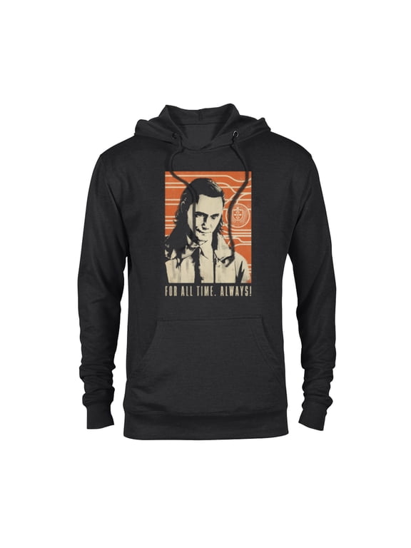 Loki For All Time Always! - Pullover Hoodie for Adults - Customized-Black