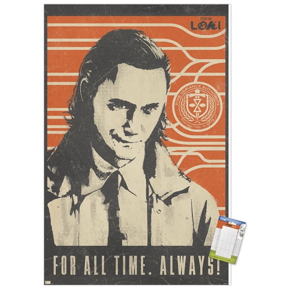 Marvel Loki - For All Time Wall Poster, 22.375" x 34"