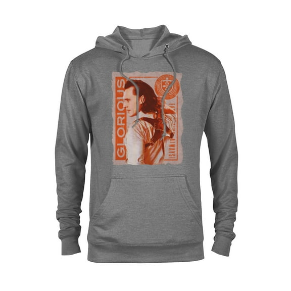 Marvel Loki Glorious Golden Dagger For All Time Always - Pullover Hoodie for Adults - Customized-Athletic Heather