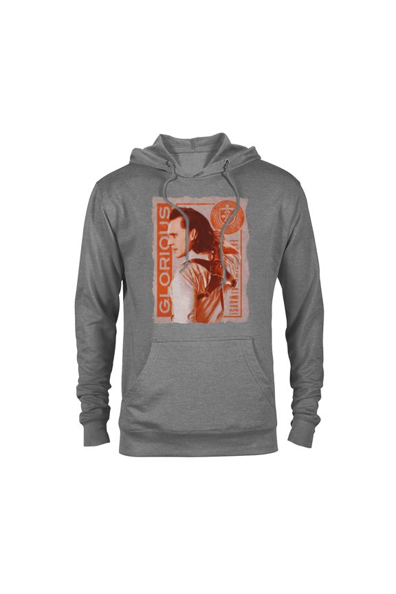Loki Glorious Golden Dagger For All Time Always - Pullover Hoodie for Adults - Customized-Athletic Heather