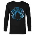 thumbnail image 1 of Marvel Loki He Who Remains Silhouette - Long Sleeve T-Shirt for Men – Customized-Black, 1 of 5