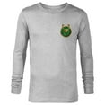 thumbnail image 1 of Marvel Loki Icon Small Print - Long Sleeve T-Shirt for Men - Customized-Athletic Heather, 1 of 5