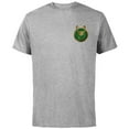thumbnail image 1 of Marvel Loki Icon Small Print - Short Sleeve Cotton T-Shirt for Adults - Customized-Athletic Heather, 1 of 5