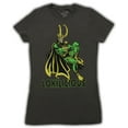 thumbnail image 1 of Marvel Loki Kawaii Lokilicious Juniors Charcoal T-Shirt, 1 of 2