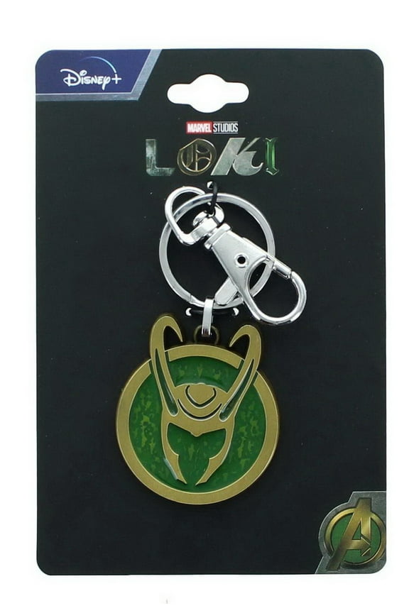 Marvel Loki Key Chain Base Metal And Enamel 4x3.5cm